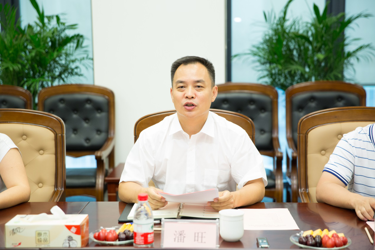 中国轻工业品进出口总公司 潘旺总裁莅临国烨跨境考察交流